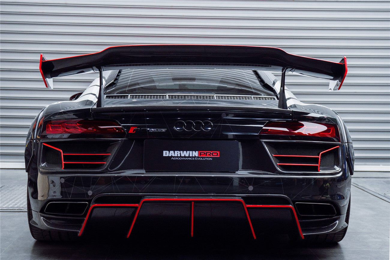 2016-2018 Audi R8 Coupe & Spyder IMPII Part Carbon Fiber Rear Bumper