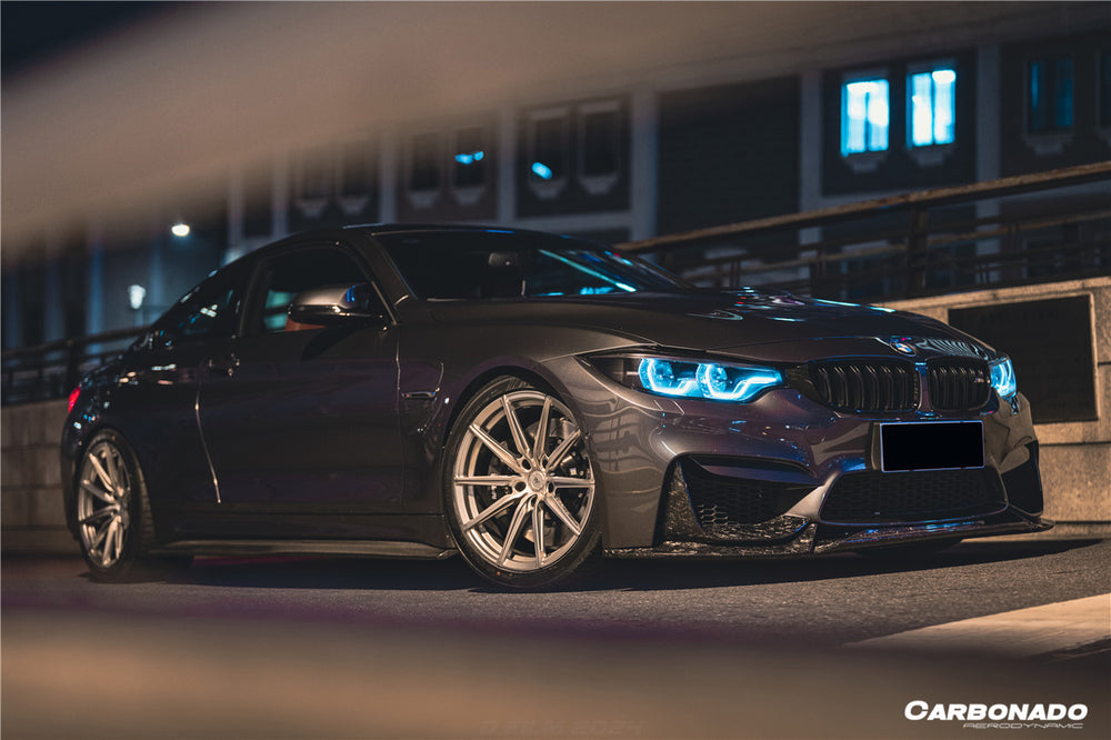 2014-2020 BMW M3 F80 & M4 F82 VA Style Carbon Fiber Front Lip