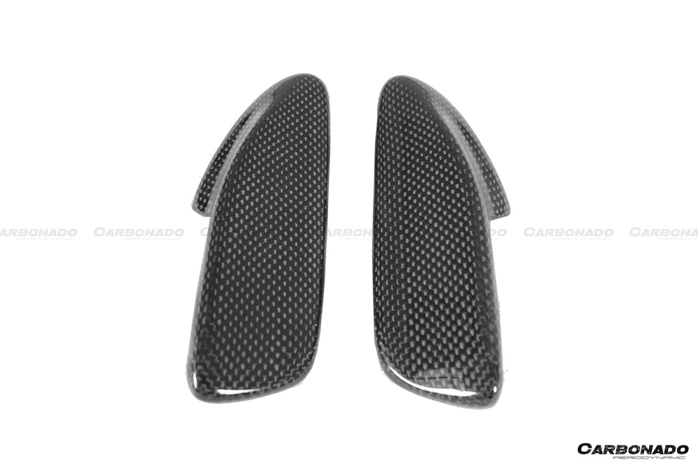 Manija de puerta de fibra de carbono estilo MSY para Ferrari 488 GTB/Spyder/F8 2015-2020