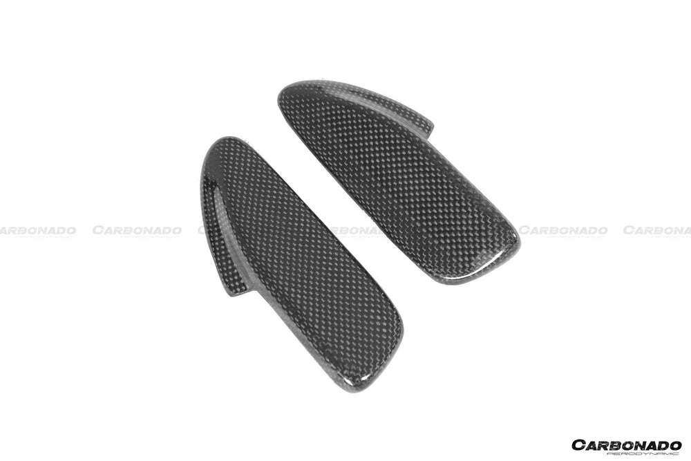 Manija de puerta de fibra de carbono estilo MSY para Ferrari 488 GTB/Spyder/F8 2015-2020