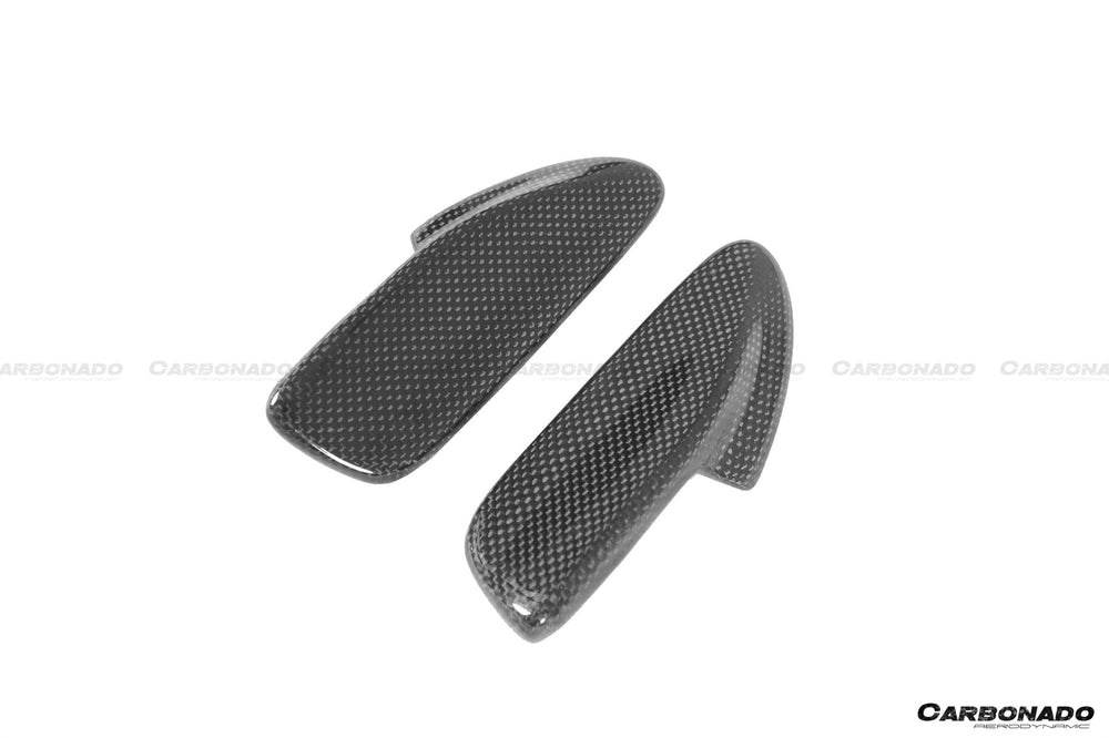 Manija de puerta de fibra de carbono estilo MSY para Ferrari 488 GTB/Spyder/F8 2015-2020