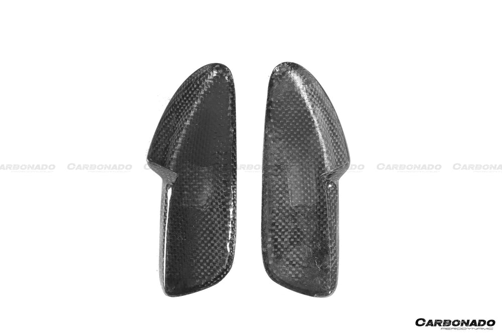 Manija de puerta de fibra de carbono estilo MSY para Ferrari 488 GTB/Spyder/F8 2015-2020