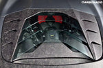  2015-2020 Ferrari 488 Spyder MSY Style Carbon Fiber Engine Hood - Carbonado 