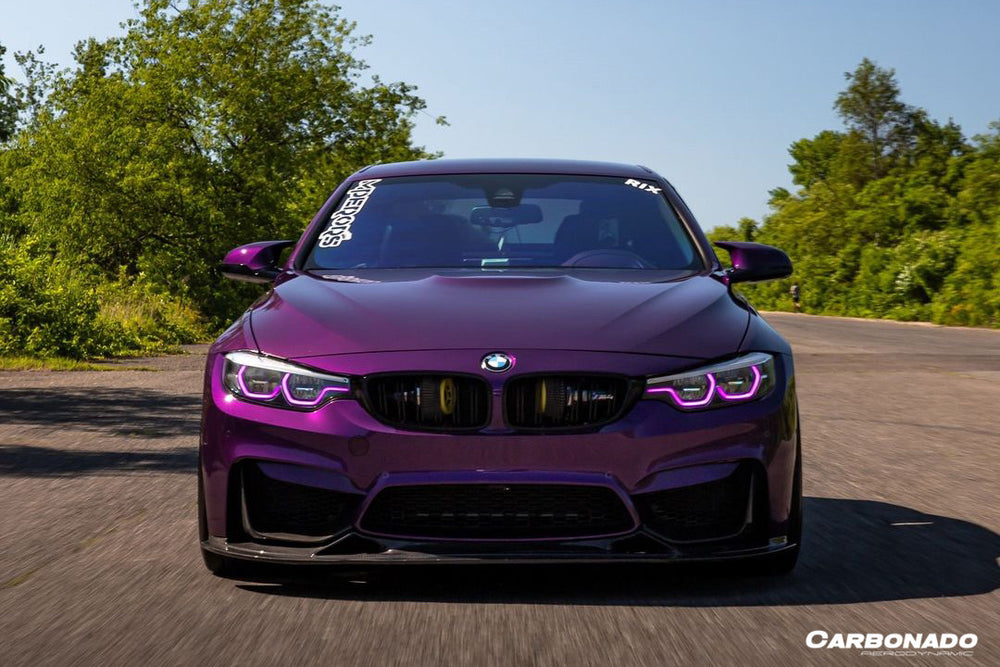 2014-2020 BMW M3 F80 & M4 F82 BS Style Carbon Fiber Front Lip