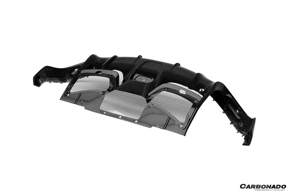 2023-2025 Ferrari Purosangue FUV Type F175 OEM Style Dry Carbon Fiber Rear Diffuser