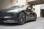  2023-2025 Tesla Model 3 LCI Fast Style Carbon Fiber Pattern Look Body Kit 