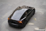  2023-2025 Tesla Model 3 LCI Fast Style Carbon Fiber Pattern Look Body Kit 