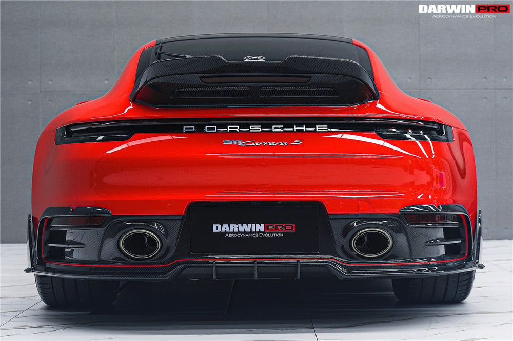 2019-2024 Porsche 911 992 Carrera & Targa & 4 & 4S & Targa & Cabriolet BKSSII Style Rear Lip