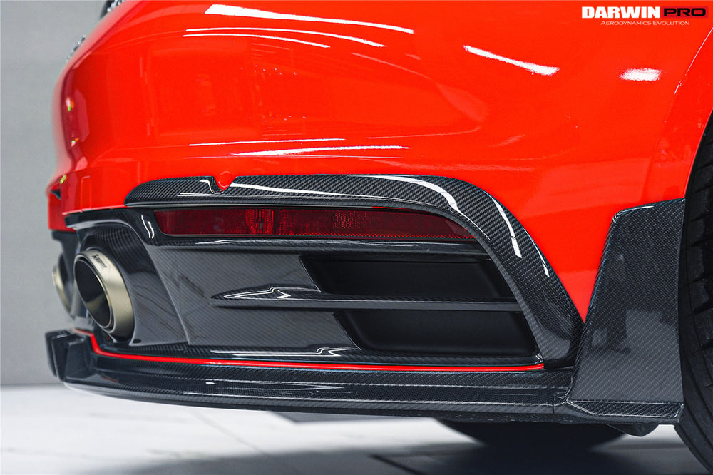 2019-2024 Porsche 911 992 Carrera & Targa & 4 & 4S & Targa & Cabriolet BKSSII Style Rear Lip