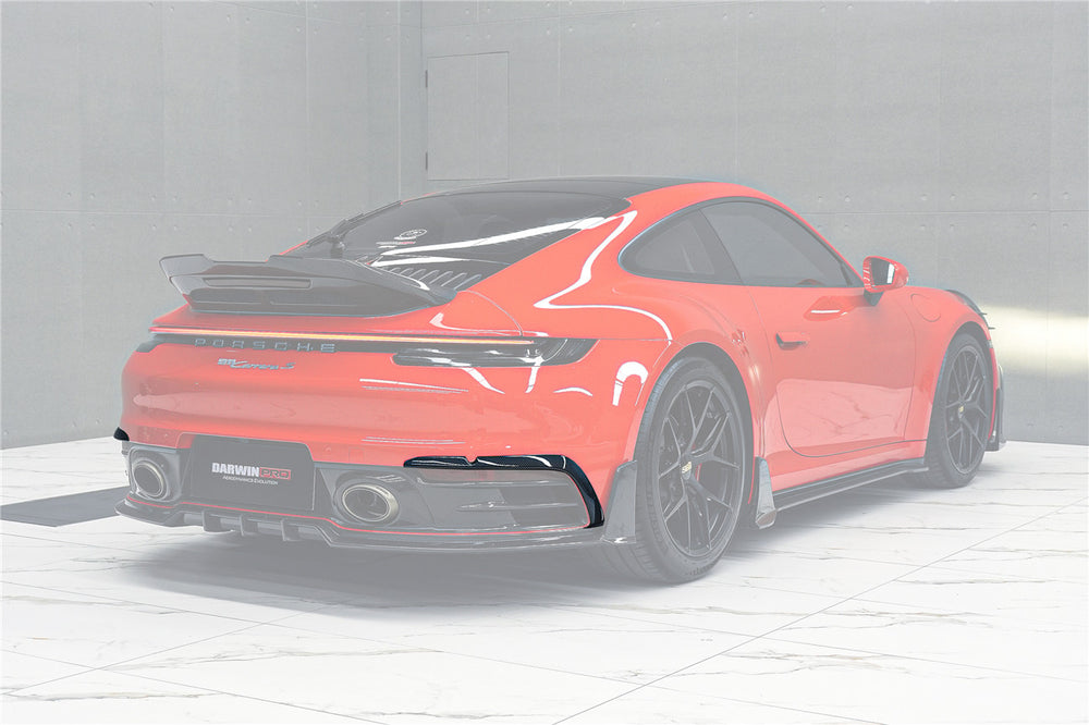 2019-2024 Porsche 911 992 Carrera & 4 & 4S & Targa & Cabriolet BKSSII Style Rear Bumper Vent Trims