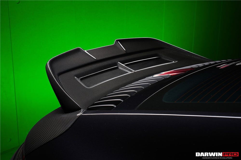 DarwinPRO 2019-2024 Porsche 911 992 Carrera S & 4 & 4S BKSS Ver.4 Style Trunk Wing