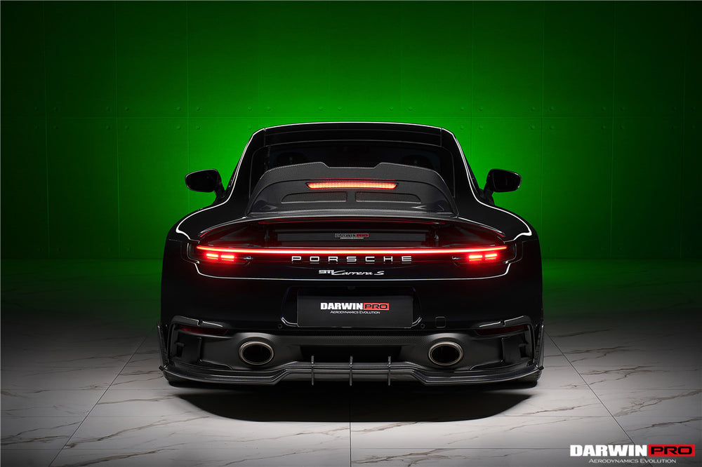 DarwinPRO 2019-2024 Porsche 911 992 Carrera & 4 & 4S & Targa & Cabriolet SD-Sport Design Model BKSSII Style Rear Bumper Vent Trims