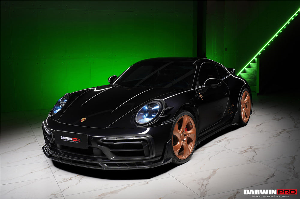 DarwinPRO 2019-2024 Porsche 911 992 Carrera & S & 4 & 4S & Targa & Cabriolet BKSSII Style Side Skirts