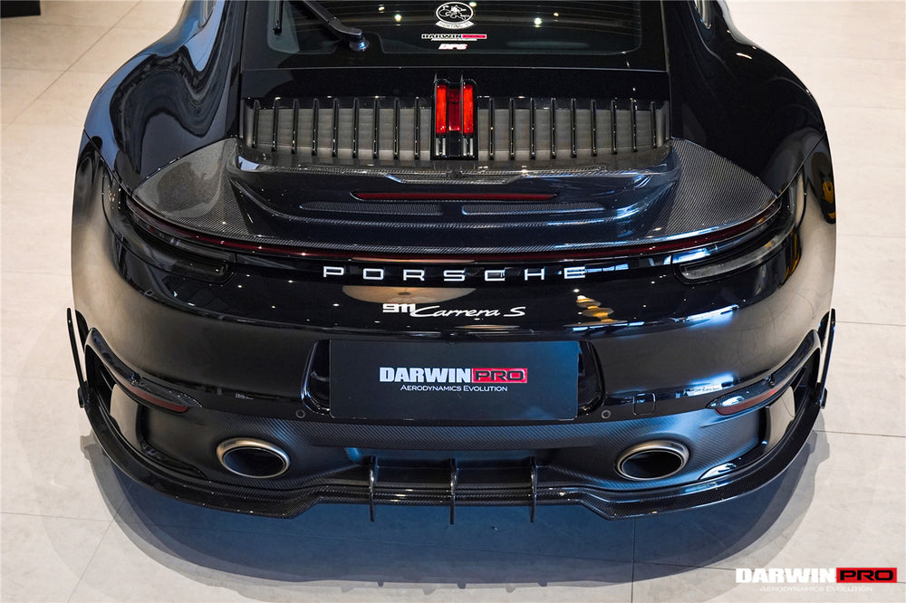 DarwinPRO 2019-2024 Porsche 911 992 Carrera & 4 & 4S & Targa & Cabriolet SD-Sport Design Model BKSSII Style Rear Lip