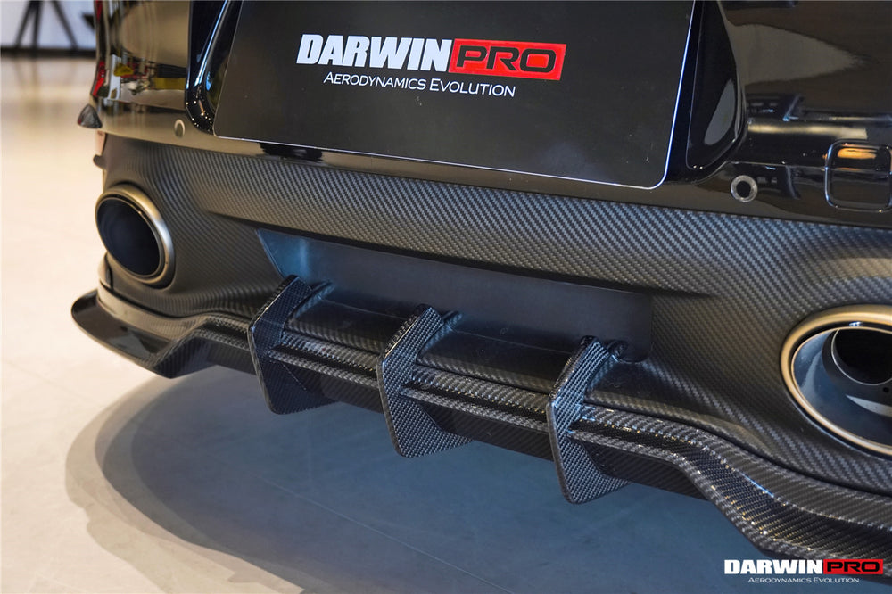 DarwinPRO 2019-2024 Porsche 911 992 Carrera & 4 & 4S & Targa & Cabriolet SD-Sport Design Model BKSSII Style Rear Lip