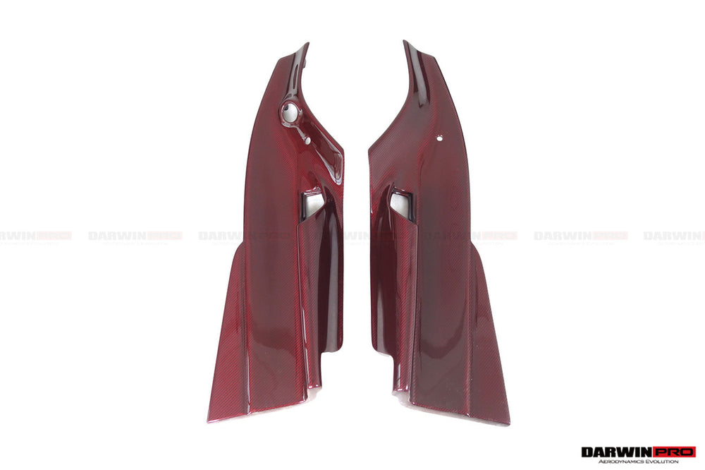 Paneles interiores de puertas de fibra de carbono para Ferrari 488 GTB y Spyder 2015-2020