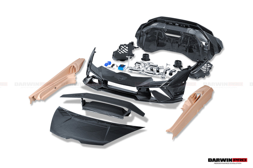 Kit de carrocería completa estilo Tecnica Convertible para Lamborghini Huracan LP610 y LP580 2015-2019