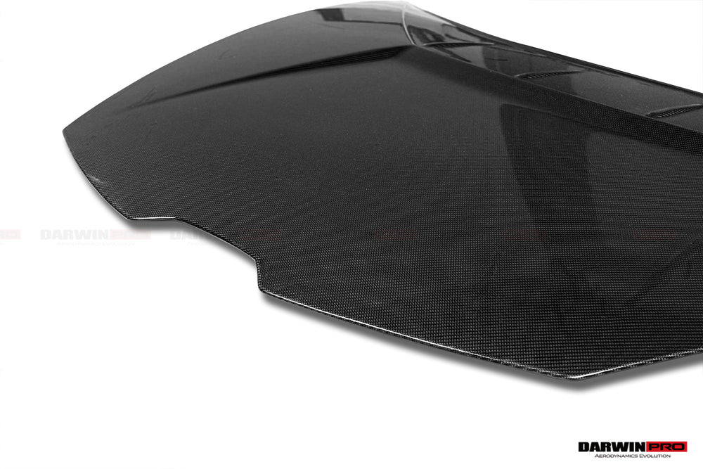 2015-2025 Lamborghini Huracan LP610 & LP580 & EVO Convert Tecnica Style Dry Carbon Fiber Hood