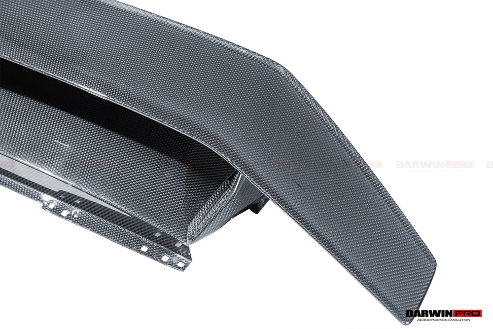 Alerón de maletero de fibra de carbono seco estilo Tecnica para Lamborghini Huracan LP610, LP580 y EVO 2015-2025