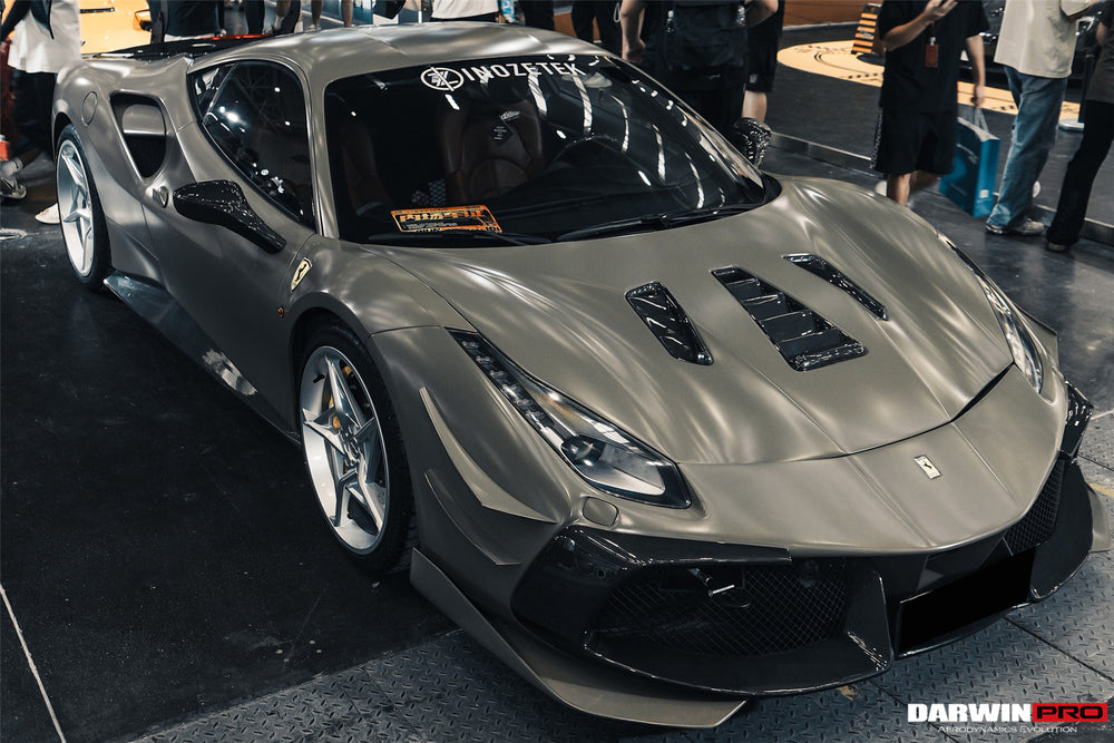 Capota DarwinPRO 2015-2020 Ferrari 488 GTB y Spyder Challenge Evo Modena Style