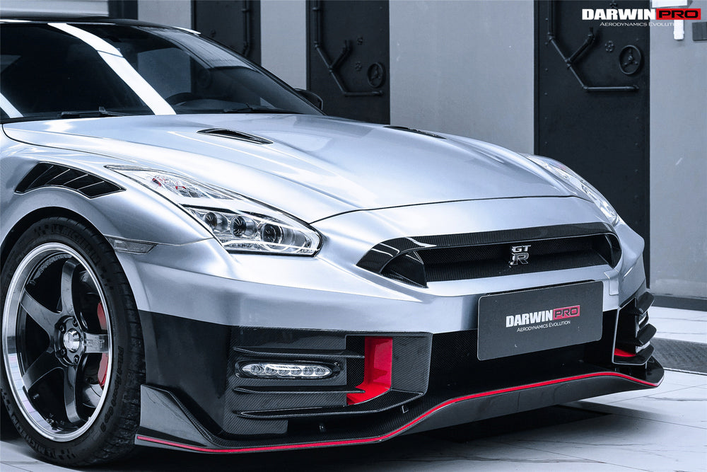 2008-2024 Nissan GTR R35 CBA & DBA & EBA 2024-Nismo Style Part Carbon Fiber Front Bumper