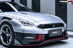  2008-2024 Nissan GTR R35 CBA & DBA & EBA 2024-Nismo Style Part Carbon Fiber Front Bumper 