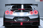  2008-2024 Nissan GTR R35 CBA & DBA & EBA 2024-Nismo Style Carbon Fiber trunk Spoiler Wing 