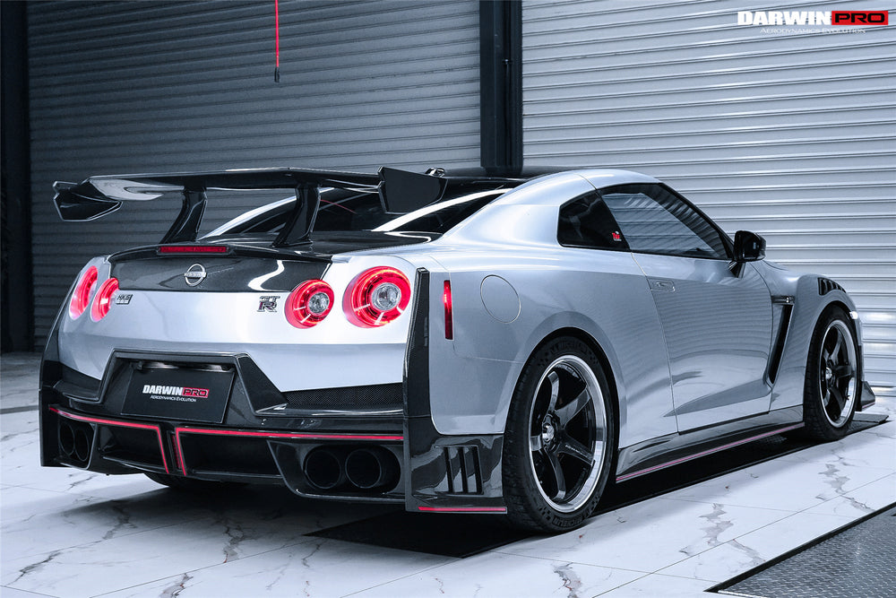 2008-2024 Nissan GTR R35 CBA & DBA & EBA 2024-Nismo Style Carbon Fiber Side Skirts