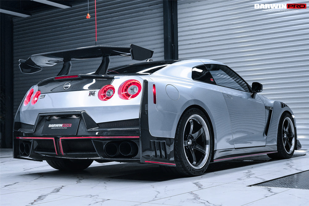 2008-2024 Nissan GTR R35 CBA y DBA y EBA 2024-Baúl de fibra de carbono estilo NISMO