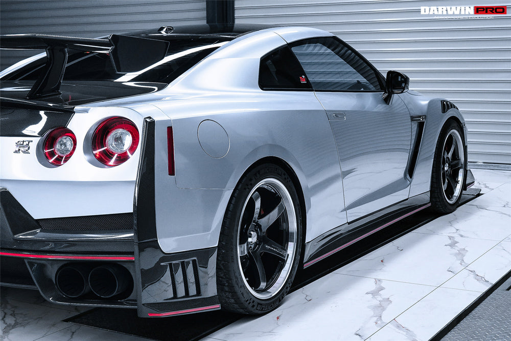 2008-2024 Nissan GTR R35 CBA & DBA & EBA 2024-Nismo Style Carbon Fiber Side Skirts