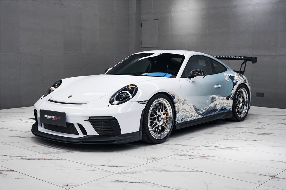 DarwinPRO 2017-2019 Porsche 911 991.2 GT3 Only BKSS Style Carbon Fiber Full Body Soft Kit - DarwinPRO Aerodynamics