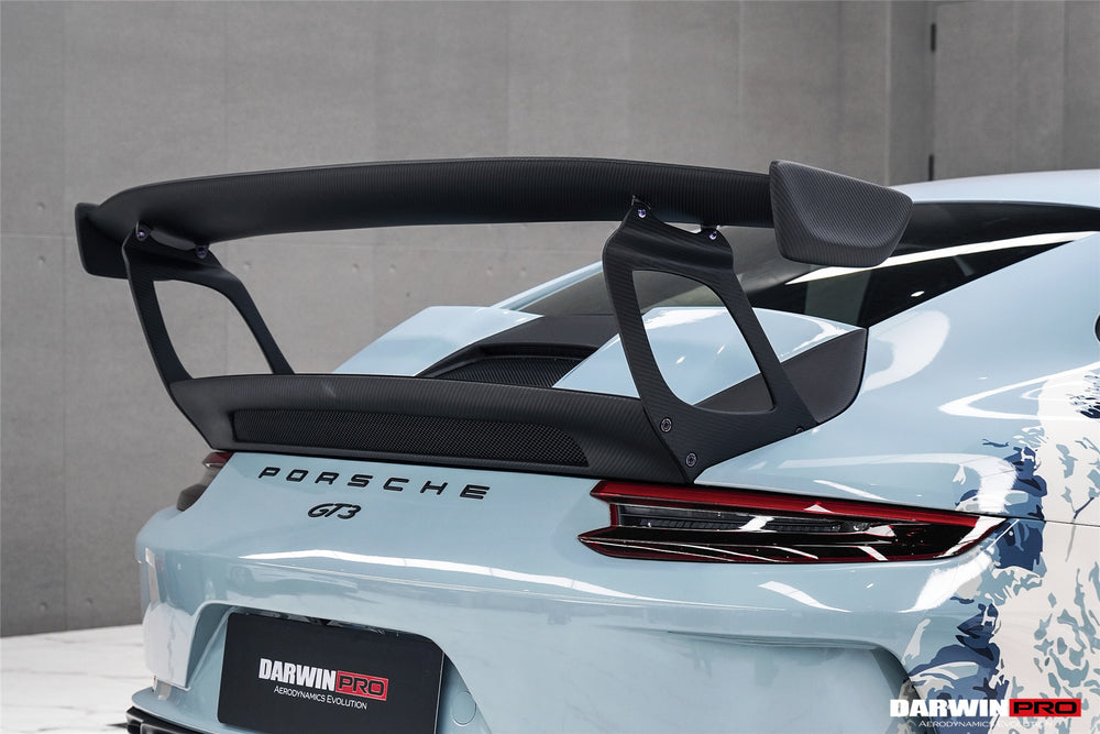 DarwinPRO 2017-2019 Porsche 911 991.2 GT3 Only GT2RS Style Trunk Spoiler Wing - DarwinPRO Aerodynamics