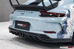  DarwinPRO 2017-2019 Porsche 911 991.2 GT3 Only BKSS Style Carbon Fiber Rear Lip Diffuser - DarwinPRO Aerodynamics 