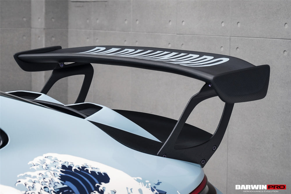 DarwinPRO 2017-2019 Porsche 911 991.2 GT3 Only GT2RS Style Trunk Spoiler Wing - DarwinPRO Aerodynamics