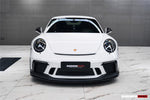  DarwinPRO 2017-2019 Porsche 911 991.2 GT3 Only BKSS Style Carbon Fiber Front lip - DarwinPRO Aerodynamics 