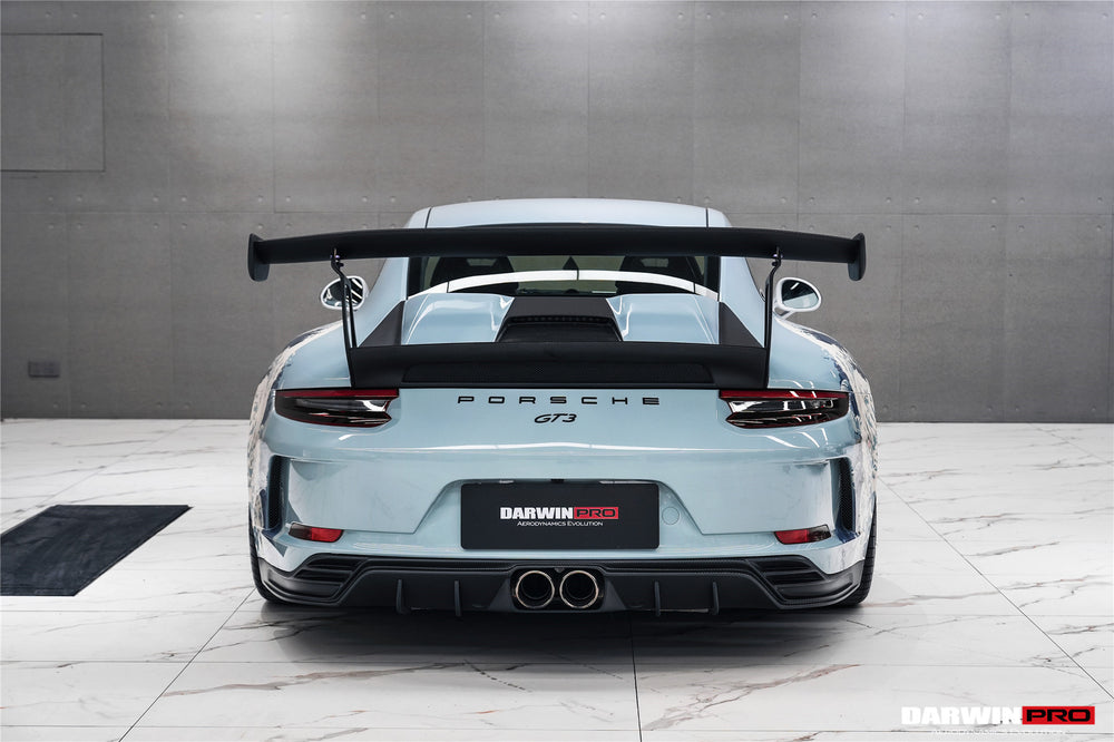 DarwinPRO 2017-2019 Porsche 911 991.2 GT3 Only GT2RS Style Trunk Spoiler Wing - DarwinPRO Aerodynamics