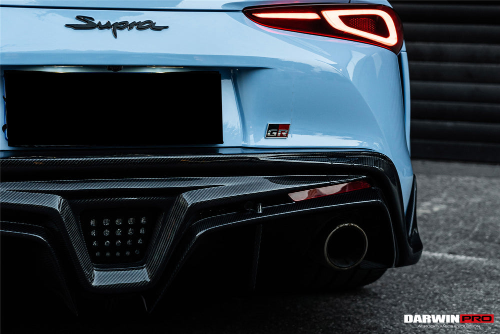 2019-UP Toyota GR Supra (J29 & DB) A90 A91 BKSS Style Carbon Fiber Rear Diffuser Lip