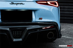  2019-UP Toyota GR Supra (J29 & DB) A90 A91 BKSS Style Carbon Fiber Rear Diffuser Lip 