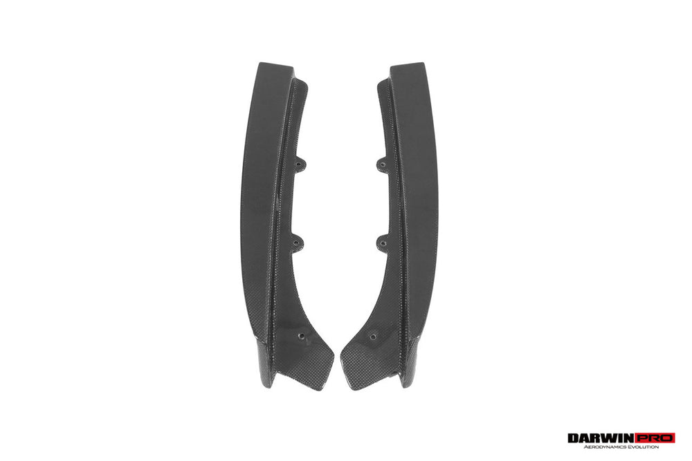 2013-2019 BMW 3 Series F30 F35 M-Tech GV Carbon Fiber Rear Lip with Diffuser & Caps - DarwinPRO Aerodynamics