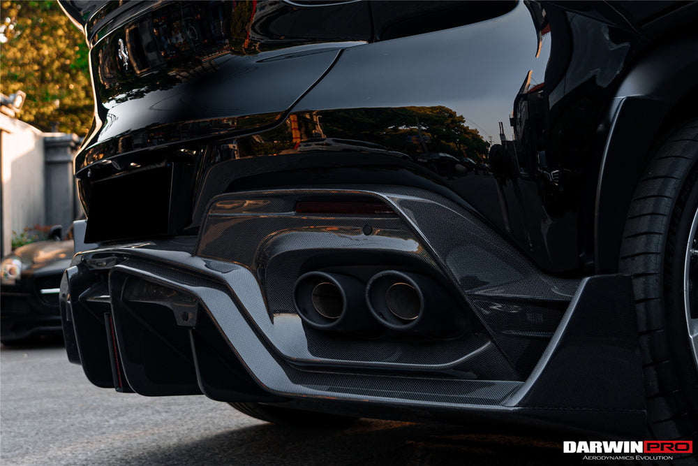 2023-UP Ferrari Purosangue F175 Carbon Fiber Rear Diffuser DarwinPRO ...