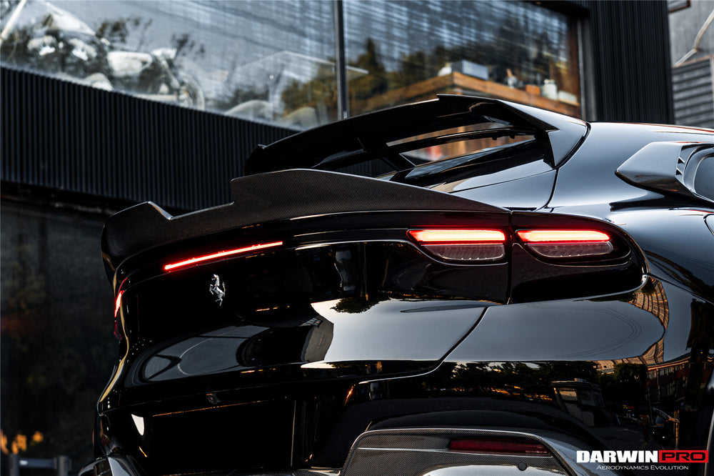 2023-UP Ferrari Purosangue F175 Carbon Fiber Roof Spoiler DarwinPRO iMP ...