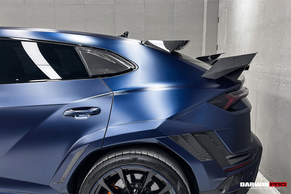 DarwinPRO 2018-2024 Lamborghini URUS BKSS Carbon Fiber Side Quarter Window Scoops - DarwinPRO Aerodynamics