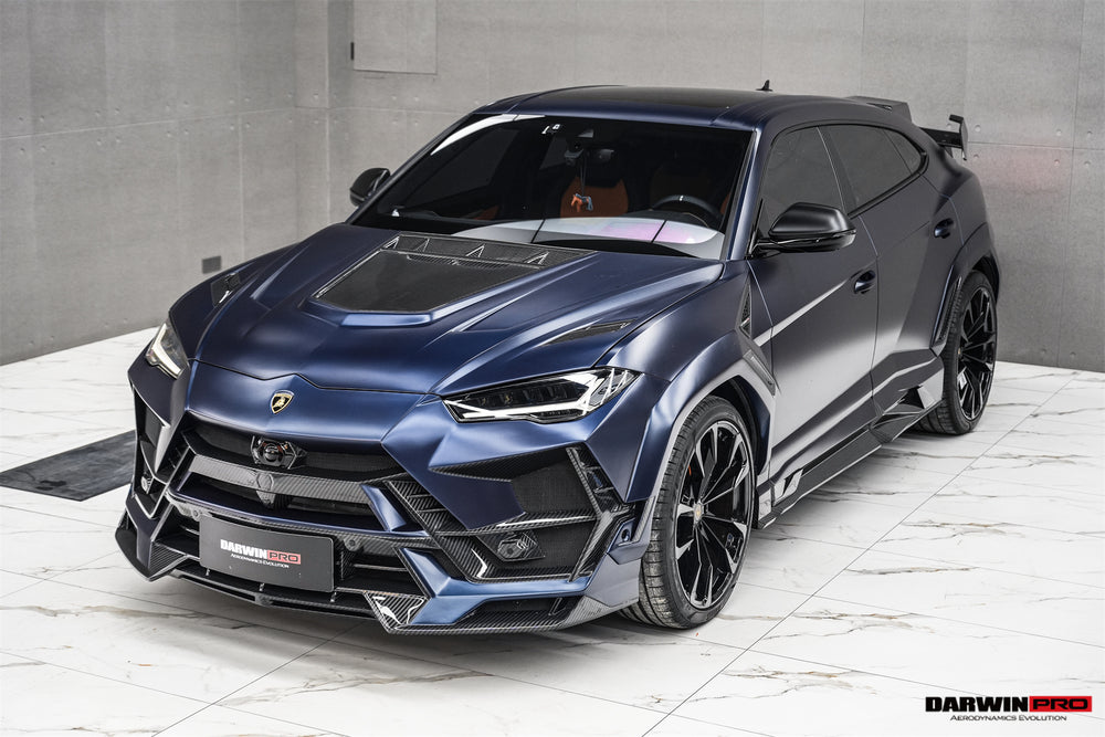 DarwinPRO 2018-2024 Lamborghini URUS BKSS Part Carbon Fiber Hood - DarwinPRO Aerodynamics