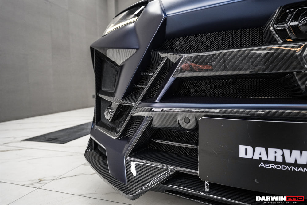 DarwinPRO 2018-2024 Lamborghini URUS BKSS Part Carbon Fiber Front Bumper