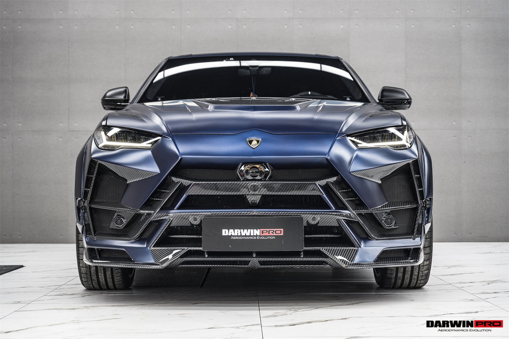 DarwinPRO 2018-2024 Lamborghini URUS BKSS Part Carbon Fiber Front Bumper - DarwinPRO Aerodynamics