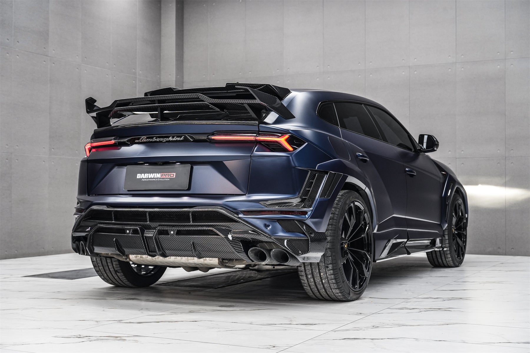 Urus Rear Subframe DarwinPRO 2018-2025 Lamborghini URUS BKSS Part Carbon Fiber Rear Bumper ...