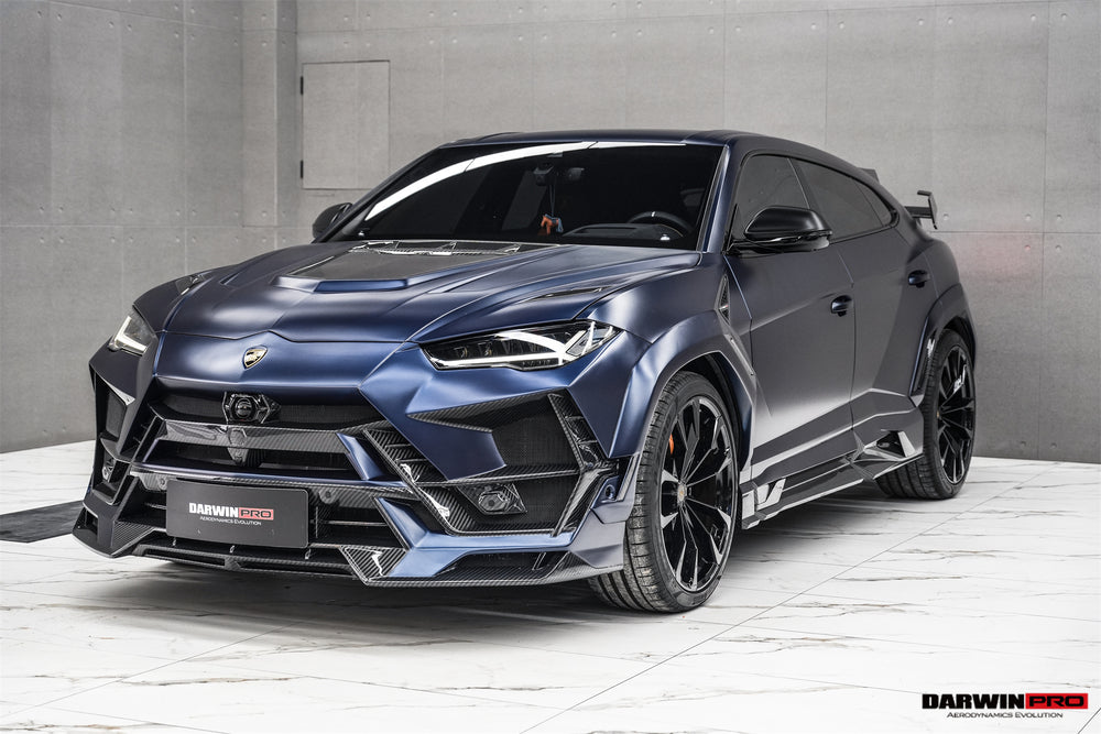 DarwinPRO 2018-2024 Lamborghini URUS BKSS Part Carbon Fiber Front Bumper - DarwinPRO Aerodynamics