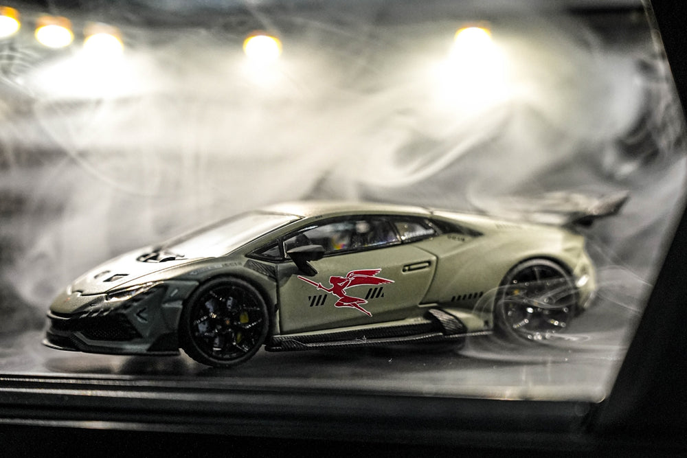 Limited Edition 1:64 Scale Diecast Lamborghini Huracan Wide Body Model | Darwinpro BKSSII Carbon Fiber Kit