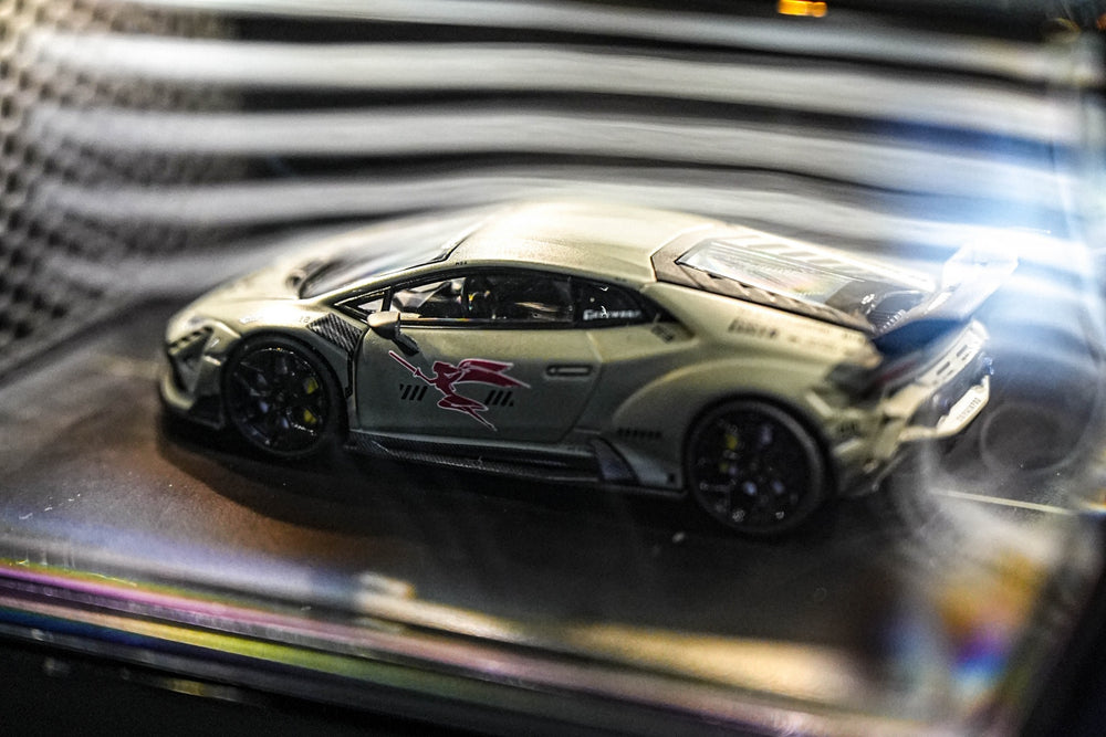 Limited Edition 1:64 Scale Diecast Lamborghini Huracan Wide Body Model | Darwinpro BKSSII Carbon Fiber Kit