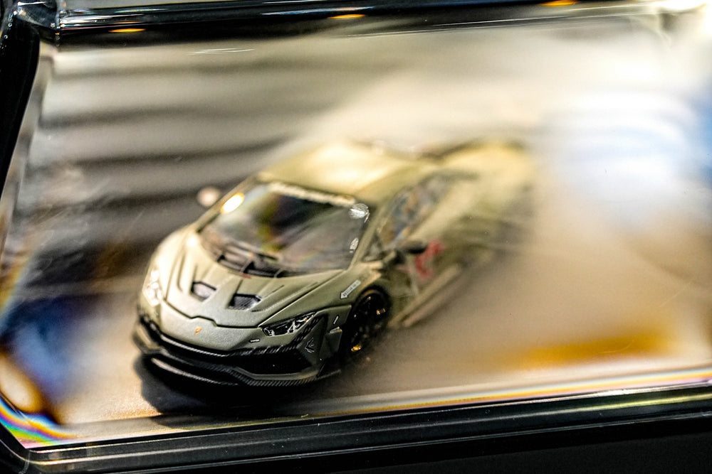 Limited Edition 1:64 Scale Diecast Lamborghini Huracan Wide Body Model | Darwinpro BKSSII Carbon Fiber Kit